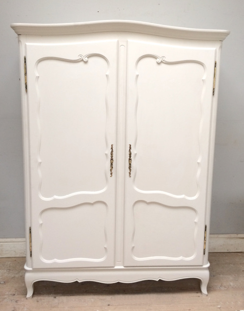 vintage french Louis XV double door armoire